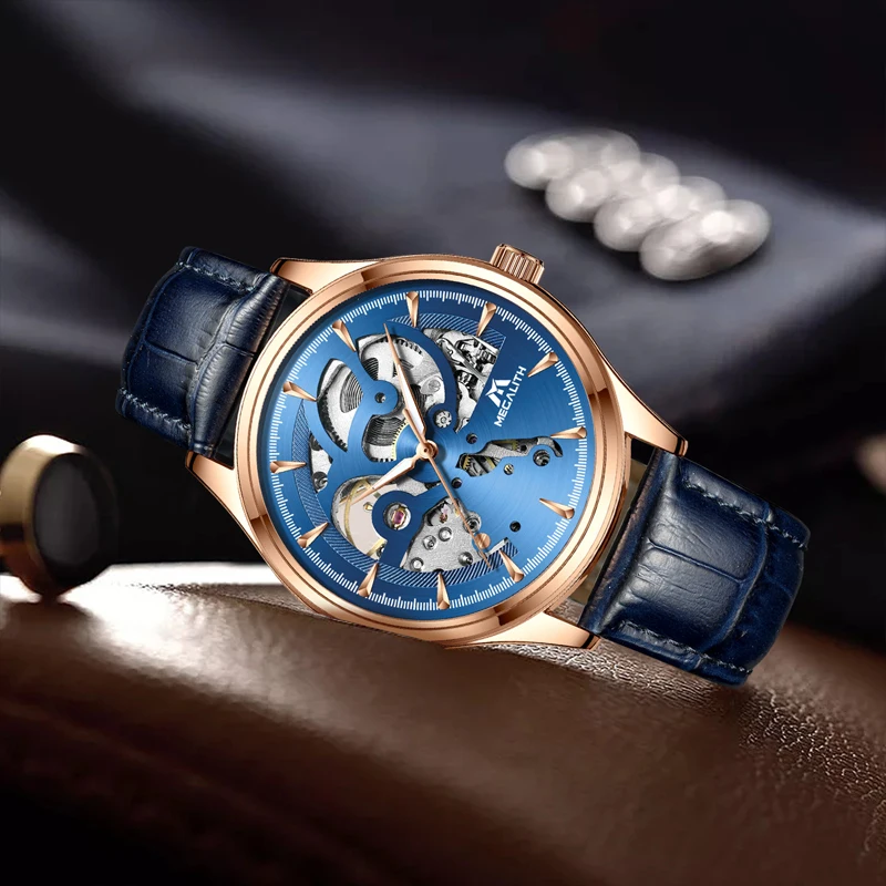MEGALITH Luxury Top Brand Men Watch Automatic Mechanical Watches Sport Waterproof Genuine Leather Business Wristwatch Clock
MEGALITH Luxury Top Brand Men Watch Automatic Mechanical Watches Sport Waterproof Genuine Leather Business Wristwatch Clock