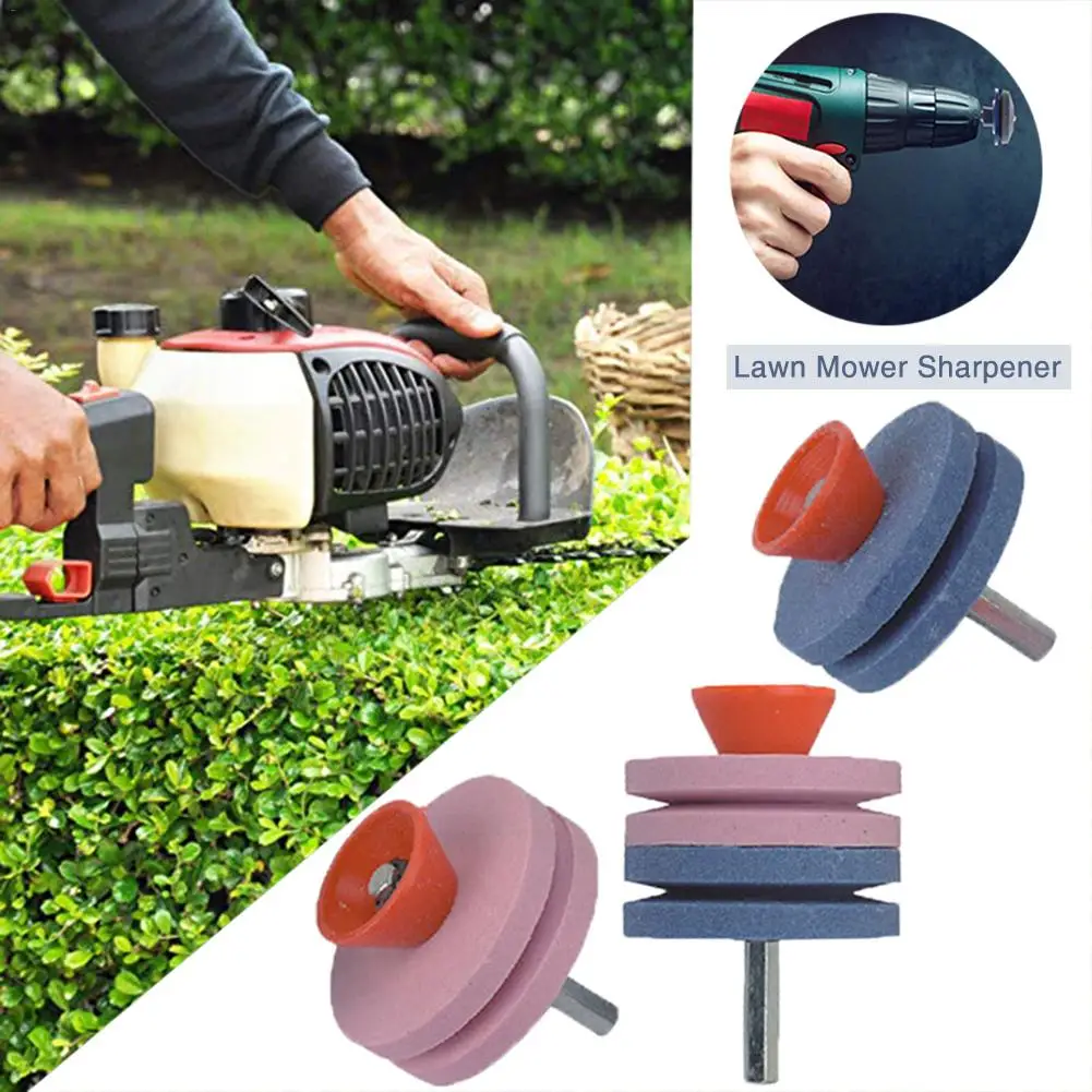 50MM Lawn Mower Sharpener Faster Blade Sharpener Lawn Mower Universal Grinding Rotary Drill Cuts Lawnmower Blade Sharpener
50MM Lawn Mower Sharpener Faster Blade Sharpener Lawn Mower Universal Grinding Rotary Drill Cuts Lawnmower Blade Sharpener