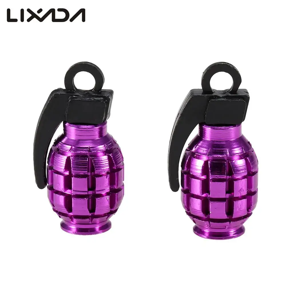 2Pcs/lot Colorful Grenade Alloy Valve Caps Dust Covers Bike Bicycle MTB Car Tyre Bike Accessary
2Pcs/lot Colorful Grenade Alloy Valve Caps Dust Covers Bike Bicycle MTB Car Tyre Bike Accessary