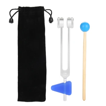 136.1Hz Aluminum Alloy Tuning Fork Instrument Kit for Sound Healing Vibration Therapy Tools
136.1Hz Aluminum Alloy Tuning Fork Instrument Kit for Sound Healing Vibration Therapy Tools