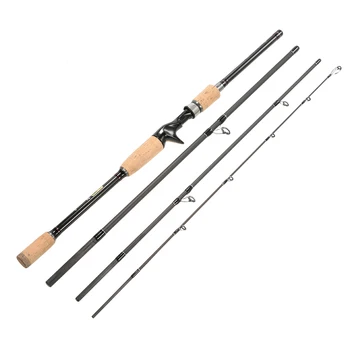 4 Sections Carbon Fiber Portable Baitcasting Spinning Fishing Rod Medium Rod Fishing Pole for Saltwater and Freshwater
4 Sections Carbon Fiber Portable Baitcasting Spinning Fishing Rod Medium Rod Fishing Pole for Saltwater and Freshwater