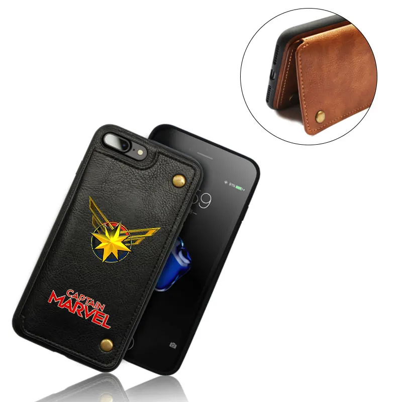 Marvel Superhero Captain Marvel Phone Case PU Leather Card Slots Case Double Magnetic Clasp Vintage Durable Mobile Phone Cases
Marvel Superhero Captain Marvel Phone Case PU Leather Card Slots Case Double Magnetic Clasp Vintage Durable Mobile Phone Cases