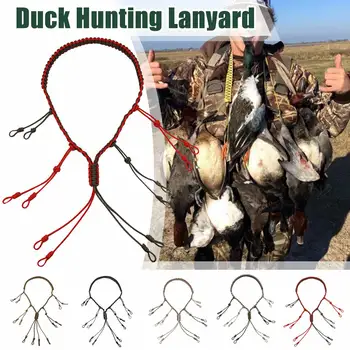 Duck Game Call Lanyard with 12 Adjustable Loops Lanyard Holder Hand Braided Paracord Hunting Decoys Rope
Duck Game Call Lanyard with 12 Adjustable Loops Lanyard Holder Hand Braided Paracord Hunting Decoys Rope