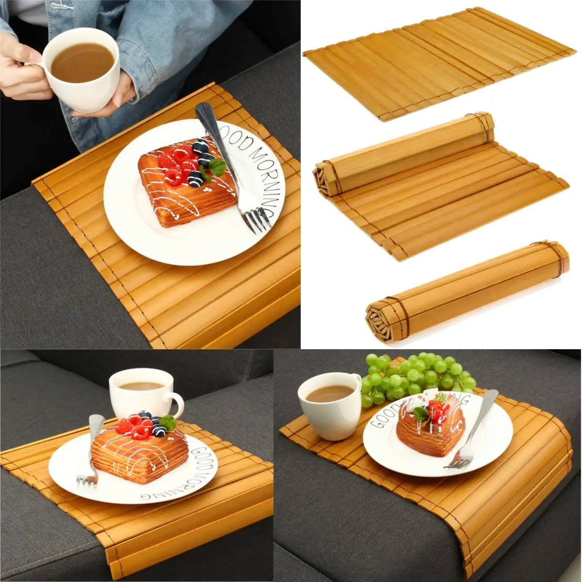 Bamboo Heat Insulation Pad Anti Scald Placemat Table Mat Decoration Dish Pot Cup mat Waterproof Kitchen Tableware Placemat
Bamboo Heat Insulation Pad Anti Scald Placemat Table Mat Decoration Dish Pot Cup mat Waterproof Kitchen Tableware Placemat