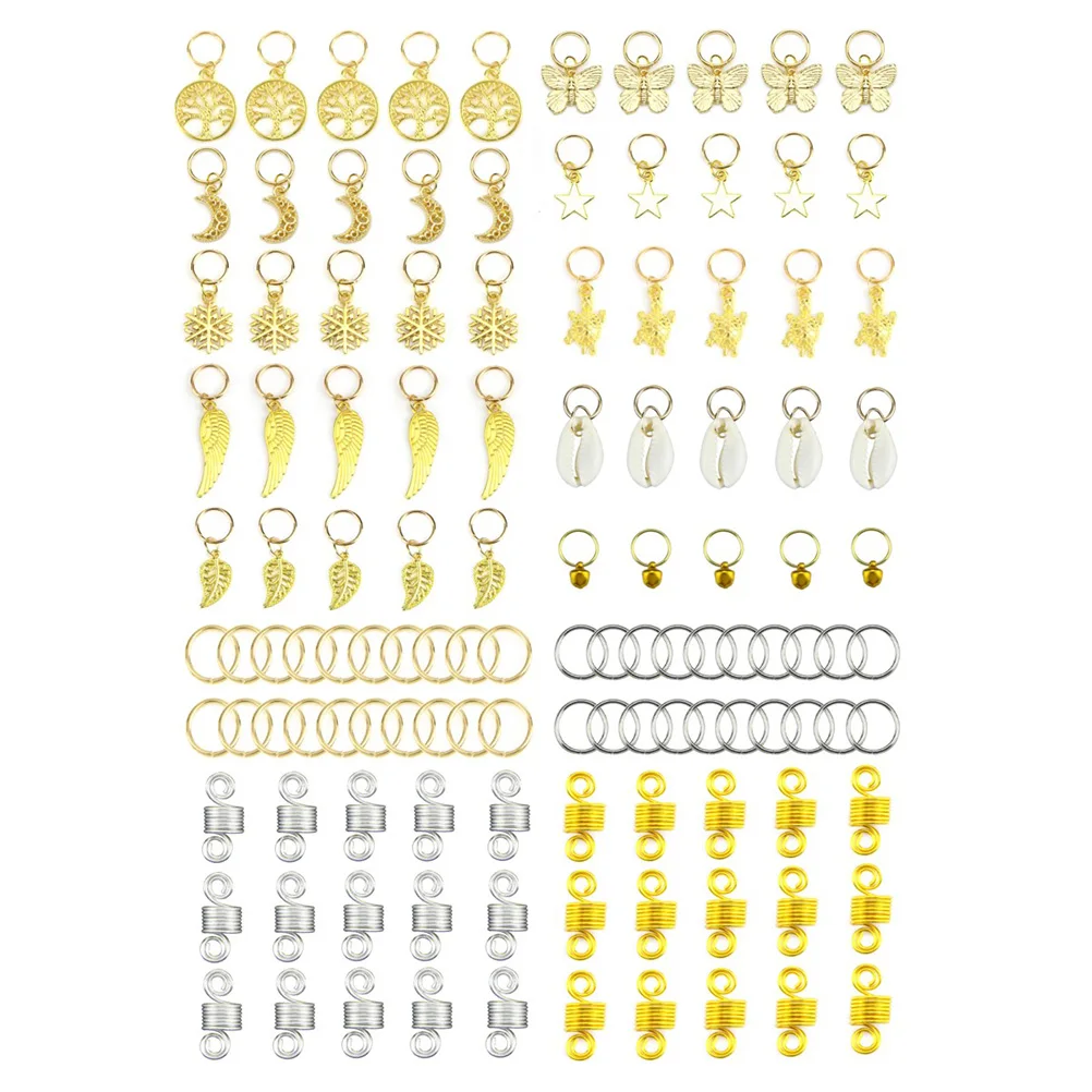 120pcs Hair Cuffs Polished Multiple Easy To Use Dreadlocks Braiding Beads Mental Hair Clips
120pcs Hair Cuffs Polished Multiple Easy To Use Dreadlocks Braiding Beads Mental Hair Clips
