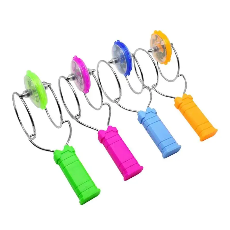 Flashing Gyroscope Spinning Top Magnetic Gyro Wheel Track Toy Colorful Laser Light Led Gyroscopic Toys for Children
Flashing Gyroscope Spinning Top Magnetic Gyro Wheel Track Toy Colorful Laser Light Led Gyroscopic Toys for Children