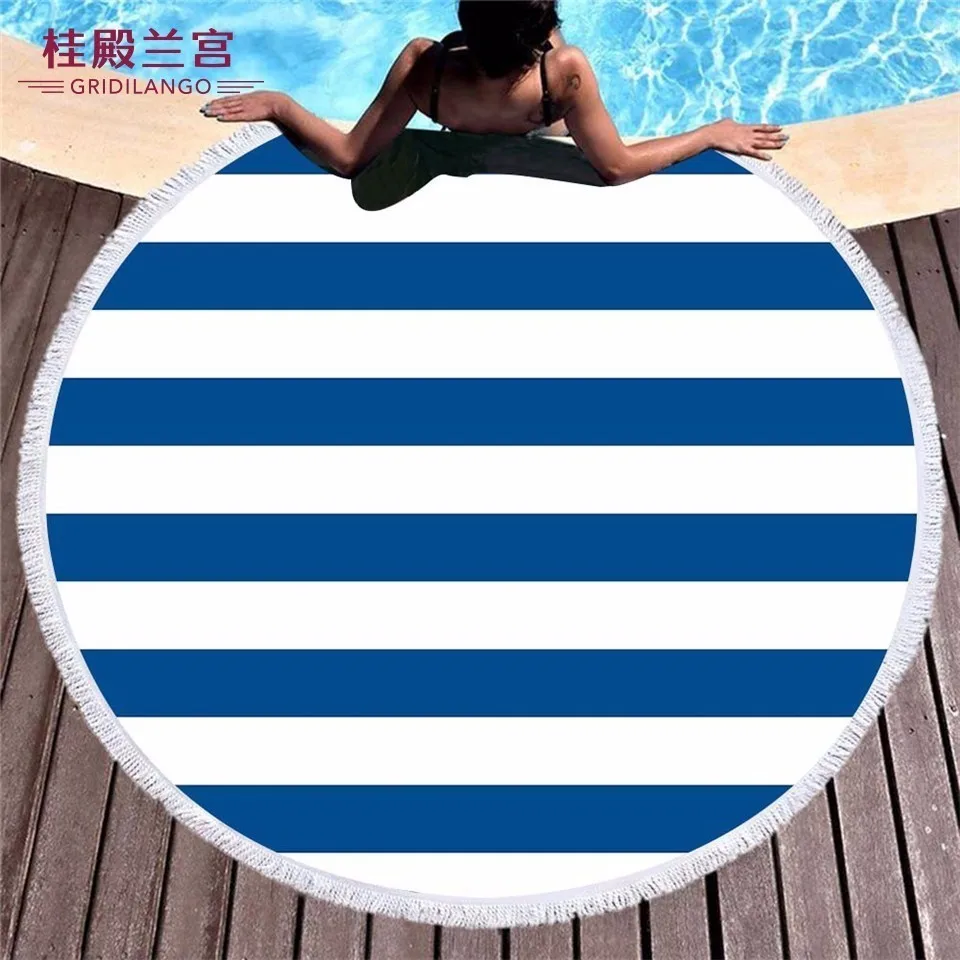 GRIDILANGO Mandala Bohemian Stripe Round Beach Towel For Adult Microfiber Quickly Absorbtable Swimming Travel Blanket Bath Towel
GRIDILANGO Mandala Bohemian Stripe Round Beach Towel For Adult Microfiber Quickly Absorbtable Swimming Travel Blanket Bath Towel