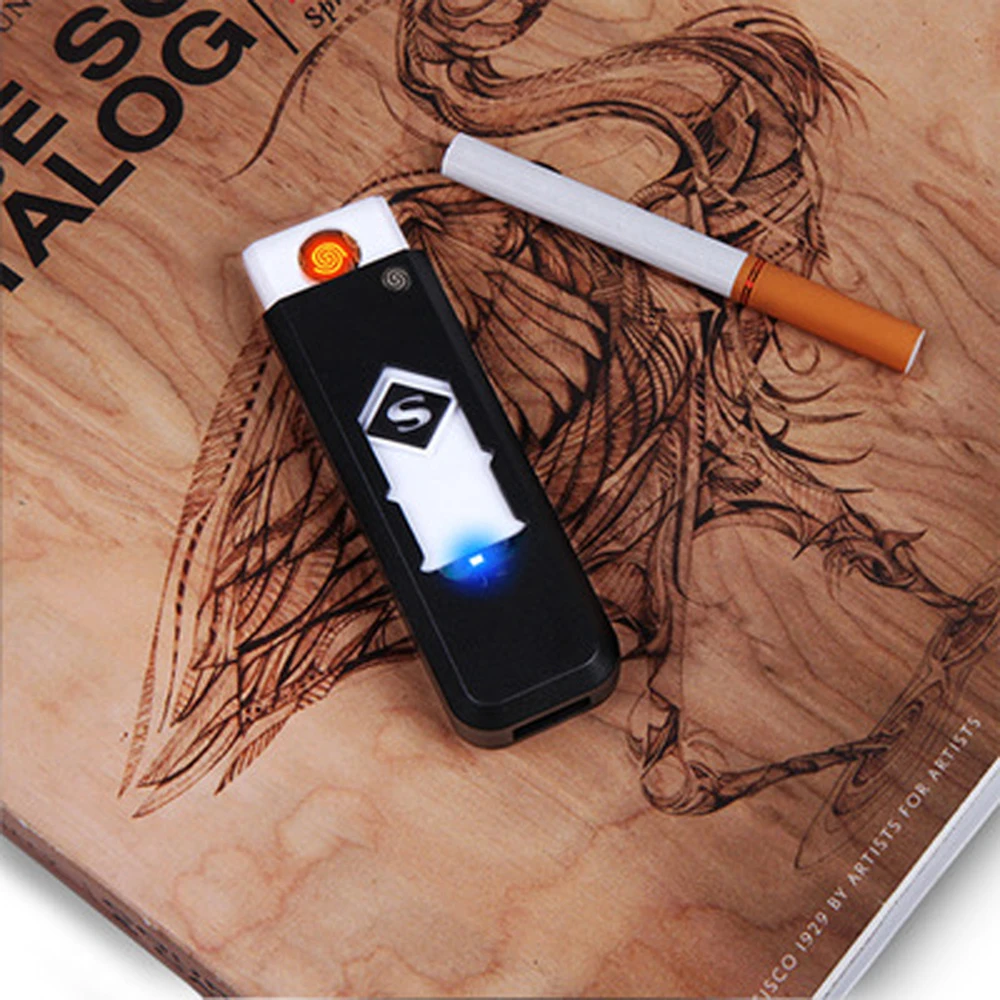 1 PC USB charging lighter smokeless small electronic cigarette lighter windproof good gift smoking accessories
1 PC USB charging lighter smokeless small electronic cigarette lighter windproof good gift smoking accessories