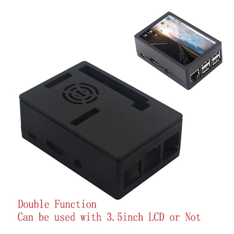 Raspberry Pi 3.5 inch LCD case multi-purpose removable cover installation fan compatible 3B+
Raspberry Pi 3.5 inch LCD case multi-purpose removable cover installation fan compatible 3B+
