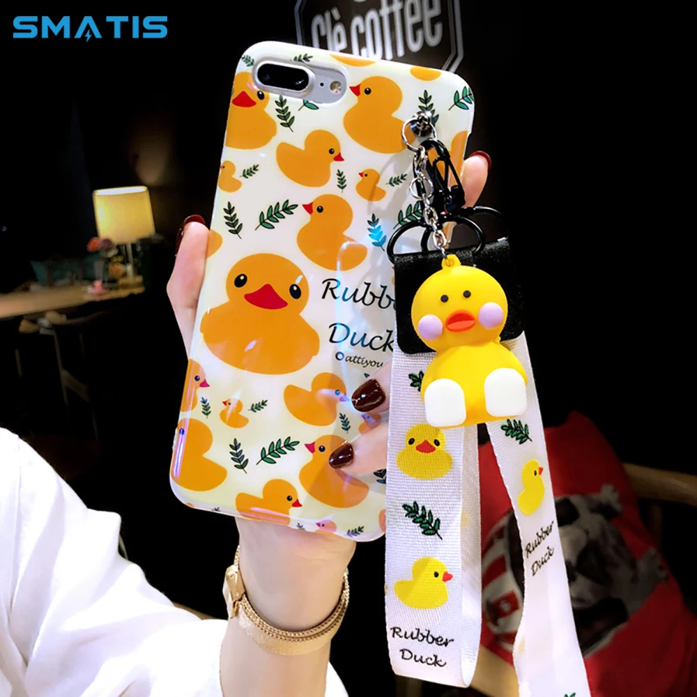Soft Phone Case for iPhone 7 X 6 8 6S Plus Case Yellow Duck Cute Cartoon Blu-ray Full Protection Cover Anti-fall Popular Animal
Soft Phone Case for iPhone 7 X 6 8 6S Plus Case Yellow Duck Cute Cartoon Blu-ray Full Protection Cover Anti-fall Popular Animal