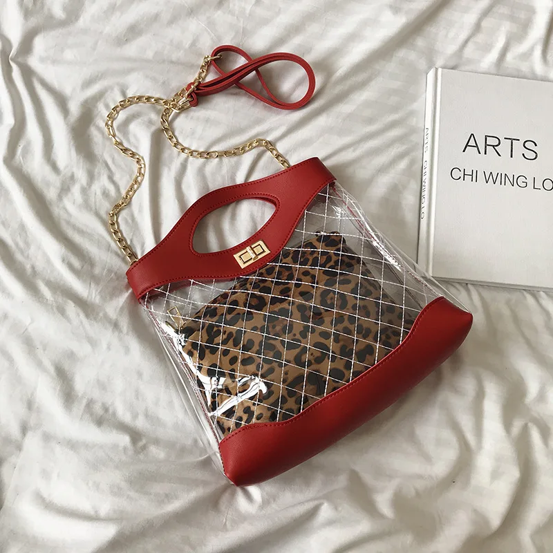Transparent Beach Clear Crossbody Bags For Women 2019 Summer Quality PVC Ladies Designer Handbags Chains Shoulder Messenger Bag
Transparent Beach Clear Crossbody Bags For Women 2019 Summer Quality PVC Ladies Designer Handbags Chains Shoulder Messenger Bag