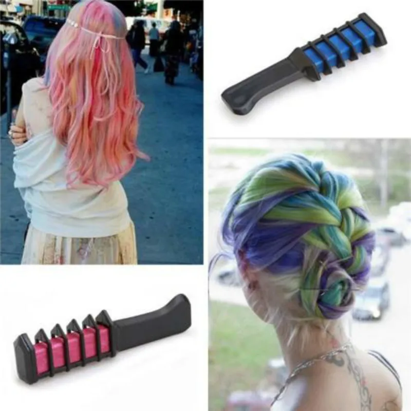 Blueness Ideal Vigor Temporary Hair Cream 9 Design Party Hair Color Disposable Comb Hair Dye Mini Chalk Wax Hair Dyeing Tool
Blueness Ideal Vigor Temporary Hair Cream 9 Design Party Hair Color Disposable Comb Hair Dye Mini Chalk Wax Hair Dyeing Tool