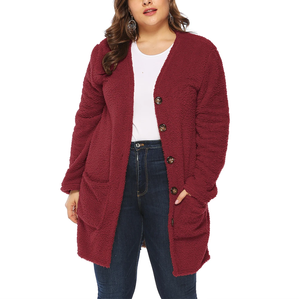 Plus Size Woman Leisure Outwear Fashion Warm Spring Autumn Coats Open Stitch Clothing Large Big Size Female Casual Thick Clothes
Plus Size Woman Leisure Outwear Fashion Warm Spring Autumn Coats Open Stitch Clothing Large Big Size Female Casual Thick Clothes