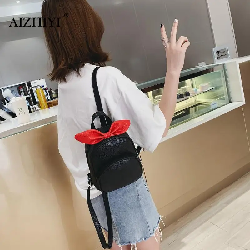 Sweet Bowknot Mini Girls Bags Women Backpack PU Leather Fashion Girls Backpacks Small Cute Hot Color Woman Backpacks
Sweet Bowknot Mini Girls Bags Women Backpack PU Leather Fashion Girls Backpacks Small Cute Hot Color Woman Backpacks