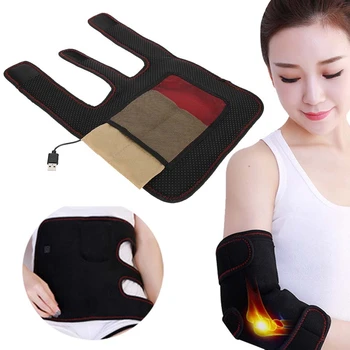 3 modes to adjust temperature USB Moxibustion electric heating elbow pads Warming Therapy with Moxibustion Bag Brace Support
3 modes to adjust temperature USB Moxibustion electric heating elbow pads Warming Therapy with Moxibustion Bag Brace Support