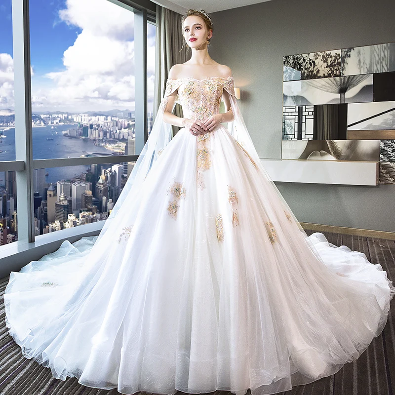 Limited Gelinlik And Summer Dress The Bride Trailing Word Shoulder Princess Dream Big Yards Trill Sen Is Particular Female
Limited Gelinlik And Summer Dress The Bride Trailing Word Shoulder Princess Dream Big Yards Trill Sen Is Particular Female