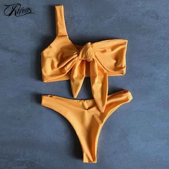 Urifens 2019 Summer Solid Sexy One Shoulder Push Up Bikinis Femme Beach Swimwear Women Swimsuit Mujer Biquinis Feminino LJN42
Urifens 2019 Summer Solid Sexy One Shoulder Push Up Bikinis Femme Beach Swimwear Women Swimsuit Mujer Biquinis Feminino LJN42