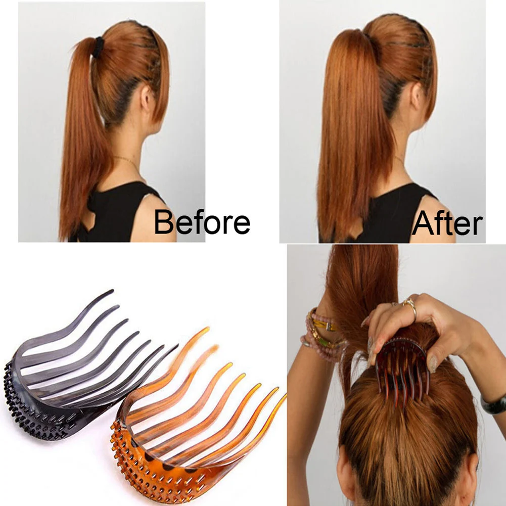 2018 Fashion Women Hair Styling Clip Fluffy Plastic Stick Bun Maker Braid Tool Ponytail Holder Hairpins Hair Accessories
2018 Fashion Women Hair Styling Clip Fluffy Plastic Stick Bun Maker Braid Tool Ponytail Holder Hairpins Hair Accessories