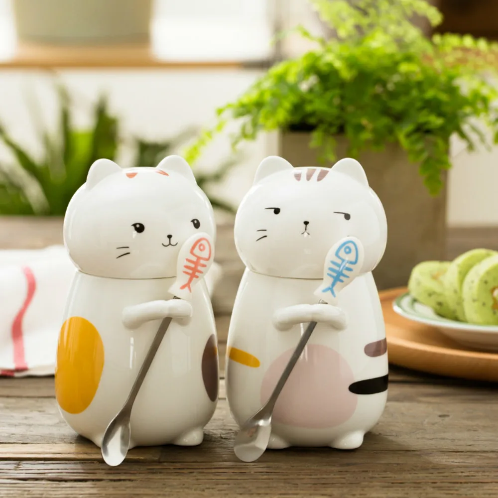Exceed Adorable Three-dimensional Animal Kitty Lovely Ceramics Cup You Lovers Originality Will Capacity Marc Bring Cover Coffee
Exceed Adorable Three-dimensional Animal Kitty Lovely Ceramics Cup You Lovers Originality Will Capacity Marc Bring Cover Coffee