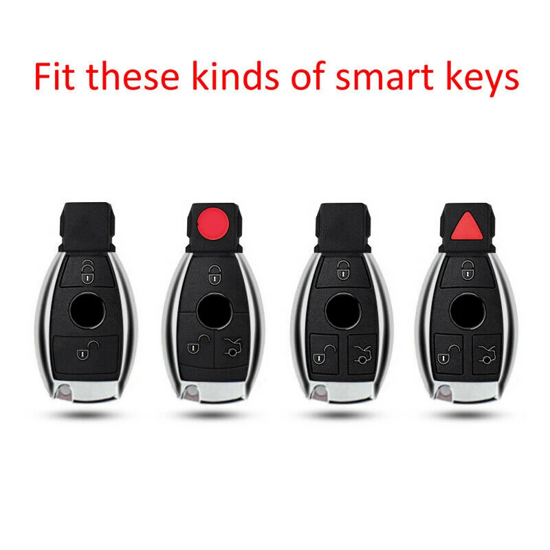 Auto Car Key Fob Shell Ring Cover Case Metal Keychain Blue For Mercedes-Benz
Auto Car Key Fob Shell Ring Cover Case Metal Keychain Blue For Mercedes-Benz