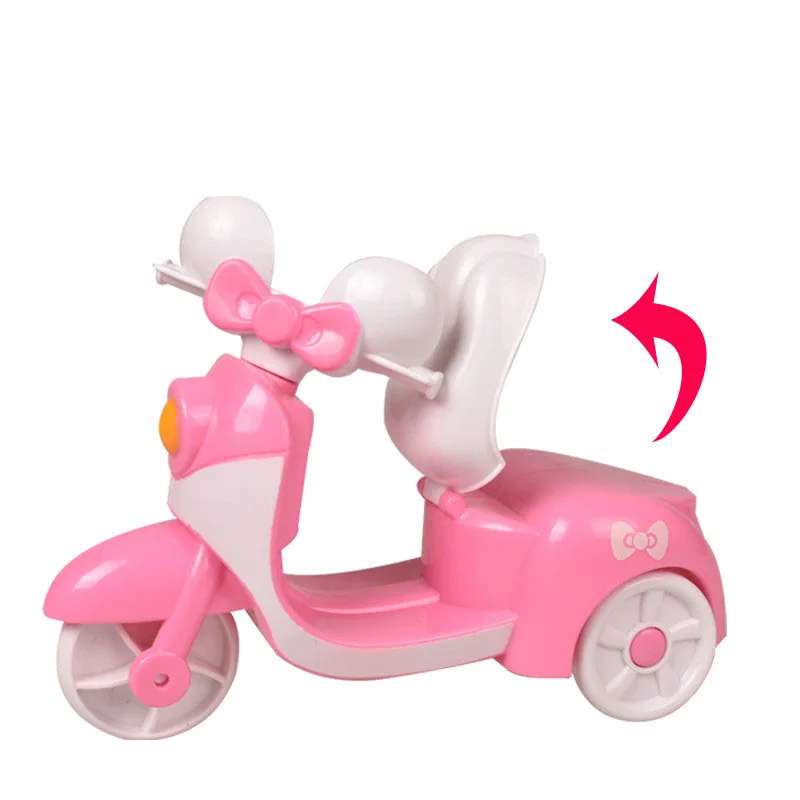Little Motorcycle Three-wheeled Doll Accessories Girl Motorcycle Children Lovely Mini Simulation Model Car Girl Pretend Play Toy
Little Motorcycle Three-wheeled Doll Accessories Girl Motorcycle Children Lovely Mini Simulation Model Car Girl Pretend Play Toy
