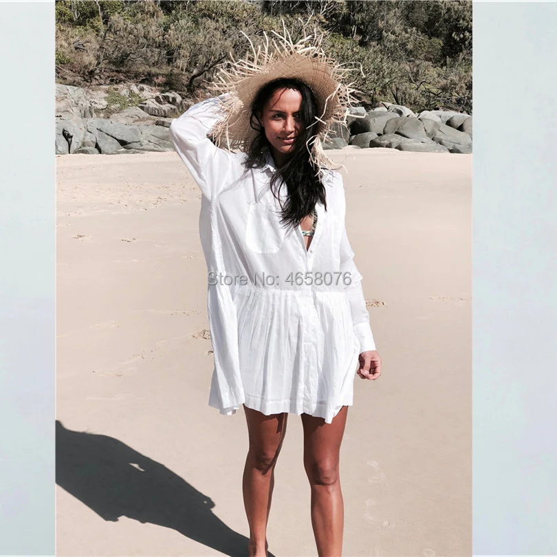Beach dress Saida de Praia Cotton Beach Cover up Kaftan Beach Pareos de Playa Mujer Lace Bikini Cover up Swimsuit cover up
Beach dress Saida de Praia Cotton Beach Cover up Kaftan Beach Pareos de Playa Mujer Lace Bikini Cover up Swimsuit cover up