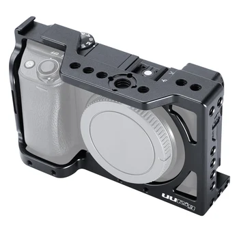 UURIG R008 Camera Cage Stabilizer accessories Housing Cage with Cold Shoe for Sony A6400 Microphone Fill Light Aluminum Alloy
UURIG R008 Camera Cage Stabilizer accessories Housing Cage with Cold Shoe for Sony A6400 Microphone Fill Light Aluminum Alloy