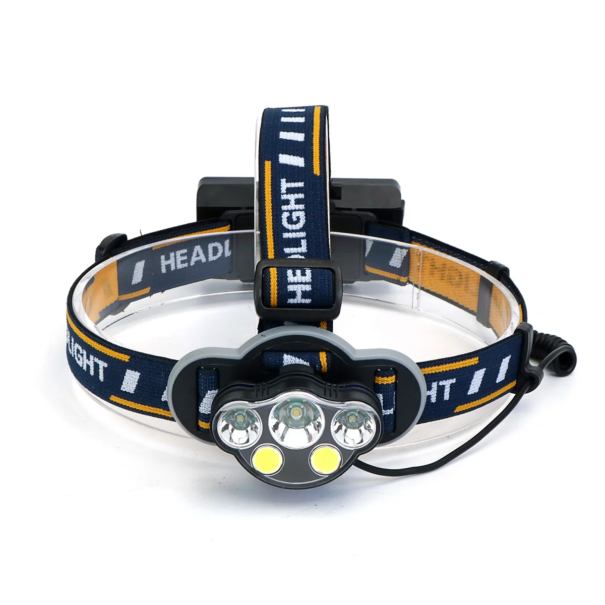 50000LM 2*T6+4*Q5+2*COB Headlamp with 18650 Battery 8 Lighting Modes Headlight LED Flashlight Hunting USB Rechargeable
50000LM 2*T6+4*Q5+2*COB Headlamp with 18650 Battery 8 Lighting Modes Headlight LED Flashlight Hunting USB Rechargeable