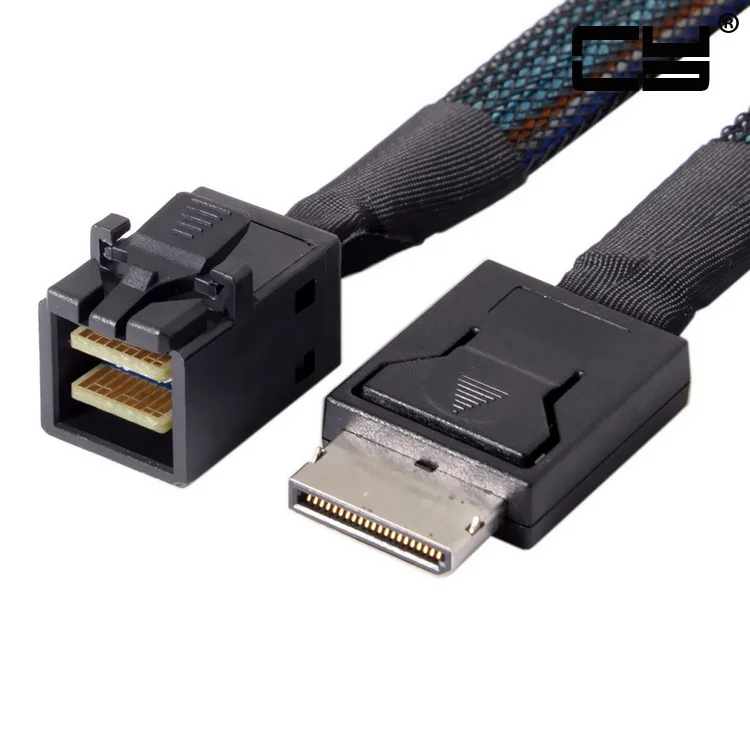OCuLink PCIe PCI-Express SFF-8643 to SFF-8611 4i SSD Data Active Extending Cable 50cm
OCuLink PCIe PCI-Express SFF-8643 to SFF-8611 4i SSD Data Active Extending Cable 50cm