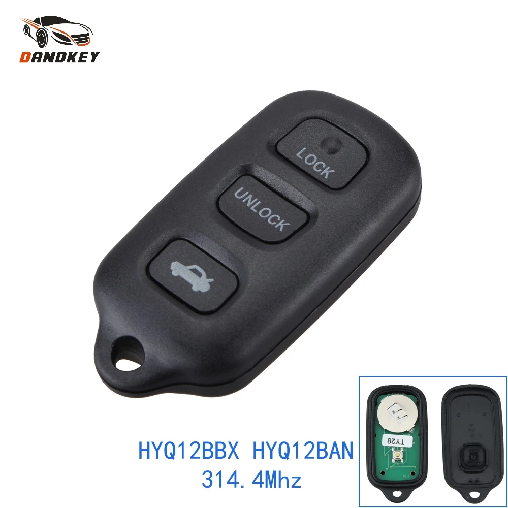 Dandkey 3 + 1 кнопки HYQ12BBX HYQ12BAN 314,4 МГц для Toyota Avalon 1999 2000 2001 2002 2003 2004 БЕСКЛЮЧЕВОЙ пульт дистанционного управления для автомобиля
Dandkey 3 + 1 кнопки HYQ12BBX HYQ12BAN 314,4 МГц для Toyota Avalon 1999 2000 2001 2002 2003 2004 БЕСКЛЮЧЕВОЙ пульт дистанционного управления для автомобиля