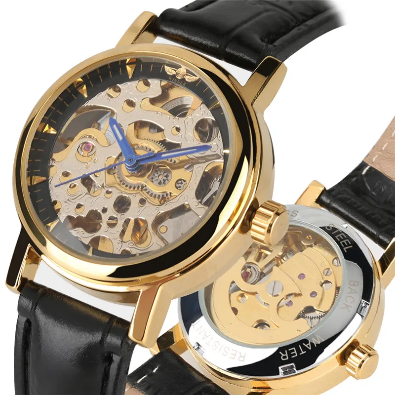 Relogio Resistant Stainless Steel Skeleton Mechanical Watches Self Wind for Women Transparent Automatic Mechanical wristwatches
Relogio Resistant Stainless Steel Skeleton Mechanical Watches Self Wind for Women Transparent Automatic Mechanical wristwatches