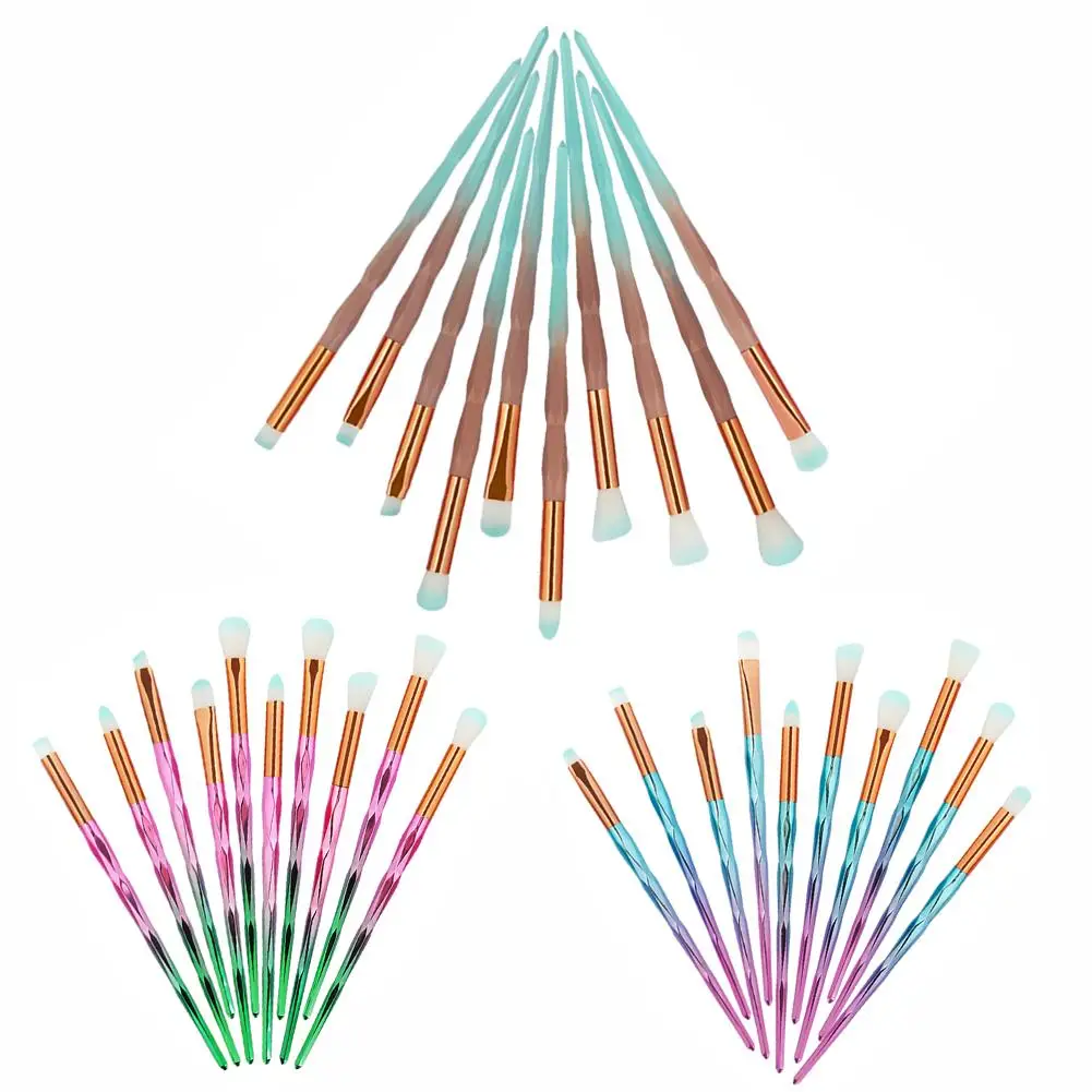 10PCS Makeup Brushes Foundation Eyeshadow Eyeliner Base Powder Blush Blending Brush Makeup Brushes Cosmetic Brushes Set Tools
10PCS Makeup Brushes Foundation Eyeshadow Eyeliner Base Powder Blush Blending Brush Makeup Brushes Cosmetic Brushes Set Tools
