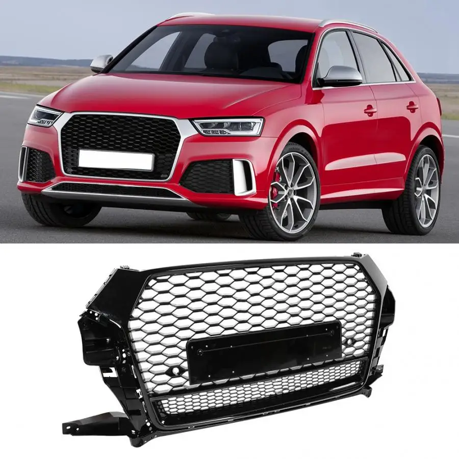 bumper grille Front Bumper Grill for RSQ3 Style Center Grille for Audi Q3/SQ3 2016 2017 2018 car accessories
bumper grille Front Bumper Grill for RSQ3 Style Center Grille for Audi Q3/SQ3 2016 2017 2018 car accessories