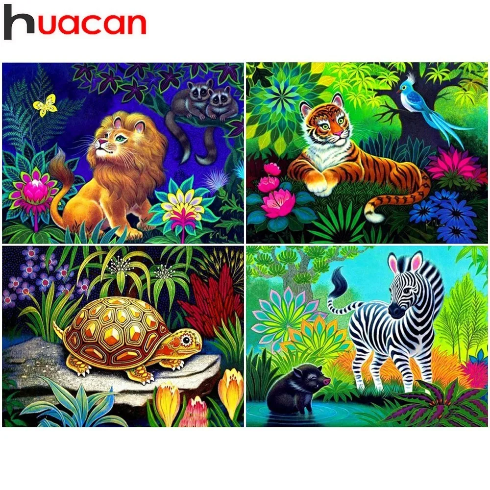 HUACAN 5D DIY Diamond Painting lion Diamond Mosaic Animal Picture Of Rhinestones tiger Diamond Embroidery Tortoise Home Decor
HUACAN 5D DIY Diamond Painting lion Diamond Mosaic Animal Picture Of Rhinestones tiger Diamond Embroidery Tortoise Home Decor