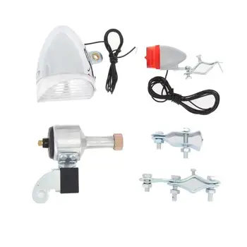 Bike Cycling Dynamo Lights Set Safety No Batteries Needed Bicycle Headlight Rear Light Hot Sale Bicycle Accessories
Bike Cycling Dynamo Lights Set Safety No Batteries Needed Bicycle Headlight Rear Light Hot Sale Bicycle Accessories
