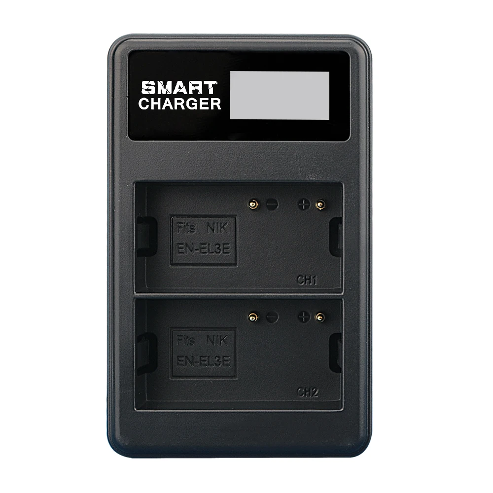 EN-EL3e EN EL3e ENEL3e ЖК-дисплей USB зарядное устройство для камеры Nikon D50 D70S D80 D80S D90 D100 D200 D300
