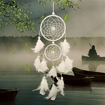 Feather Dream Catcher Dreamcatcher Handmade Dream Catcher Large Wall Hanging Decoration Ornament White
Feather Dream Catcher Dreamcatcher Handmade Dream Catcher Large Wall Hanging Decoration Ornament White