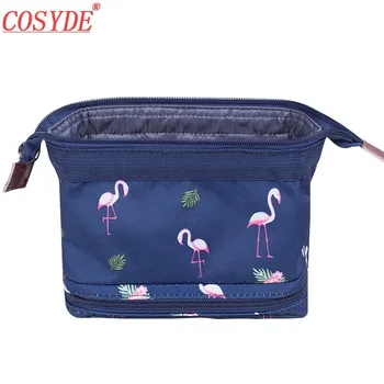 Flamingo Rabbit Bear Fox Animal Printing Girls Travel Make Up Bag Double Layer Waterproof Cosmetic Cases Women Toiletry Pocket
Flamingo Rabbit Bear Fox Animal Printing Girls Travel Make Up Bag Double Layer Waterproof Cosmetic Cases Women Toiletry Pocket