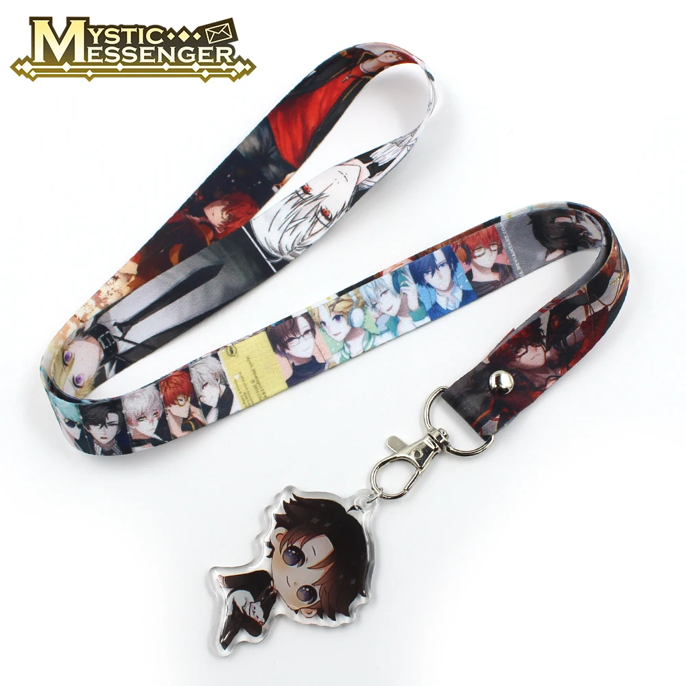 Mystic Messenger Phone Rope 707 Yoosung Jumin Zen Game Symbol PVC Pendant Key Lanyard Phone Neck Strap Badge Rope Lariat Toy Hot
Mystic Messenger Phone Rope 707 Yoosung Jumin Zen Game Symbol PVC Pendant Key Lanyard Phone Neck Strap Badge Rope Lariat Toy Hot