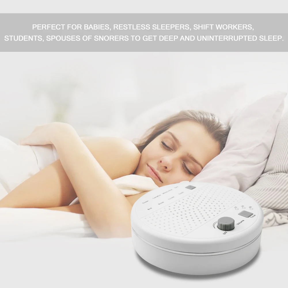 Sleep Machine 8 Non-Looping Soothing Sounds Timing Setting Optional Sound Music Record Sound Machine Sleep Quality Enhancer
Sleep Machine 8 Non-Looping Soothing Sounds Timing Setting Optional Sound Music Record Sound Machine Sleep Quality Enhancer