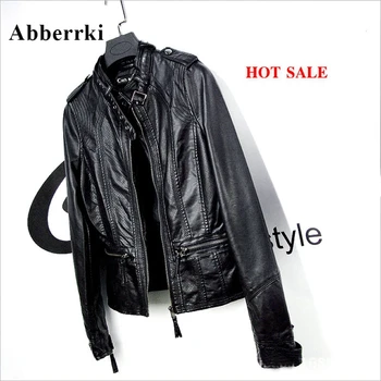 Europe Spring Autumn Zipper Bomber Jackets Boutique Leather Female Plus Size 5xl Turtleneck Coat Motorcycle Jackets For Wome
Europe Spring Autumn Zipper Bomber Jackets Boutique Leather Female Plus Size 5xl Turtleneck Coat Motorcycle Jackets For Wome