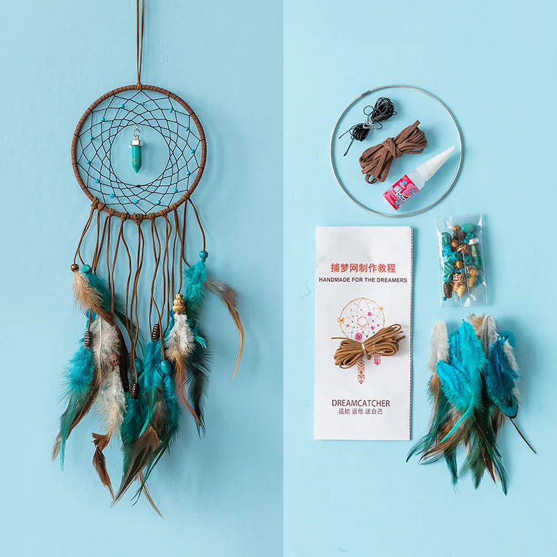 New Fashion Material Package DIY Wind Bell Dream Net DIY Hang Up Handmade Wind Chimes Hanging Decorations Crafts Creative Gifts
New Fashion Material Package DIY Wind Bell Dream Net DIY Hang Up Handmade Wind Chimes Hanging Decorations Crafts Creative Gifts