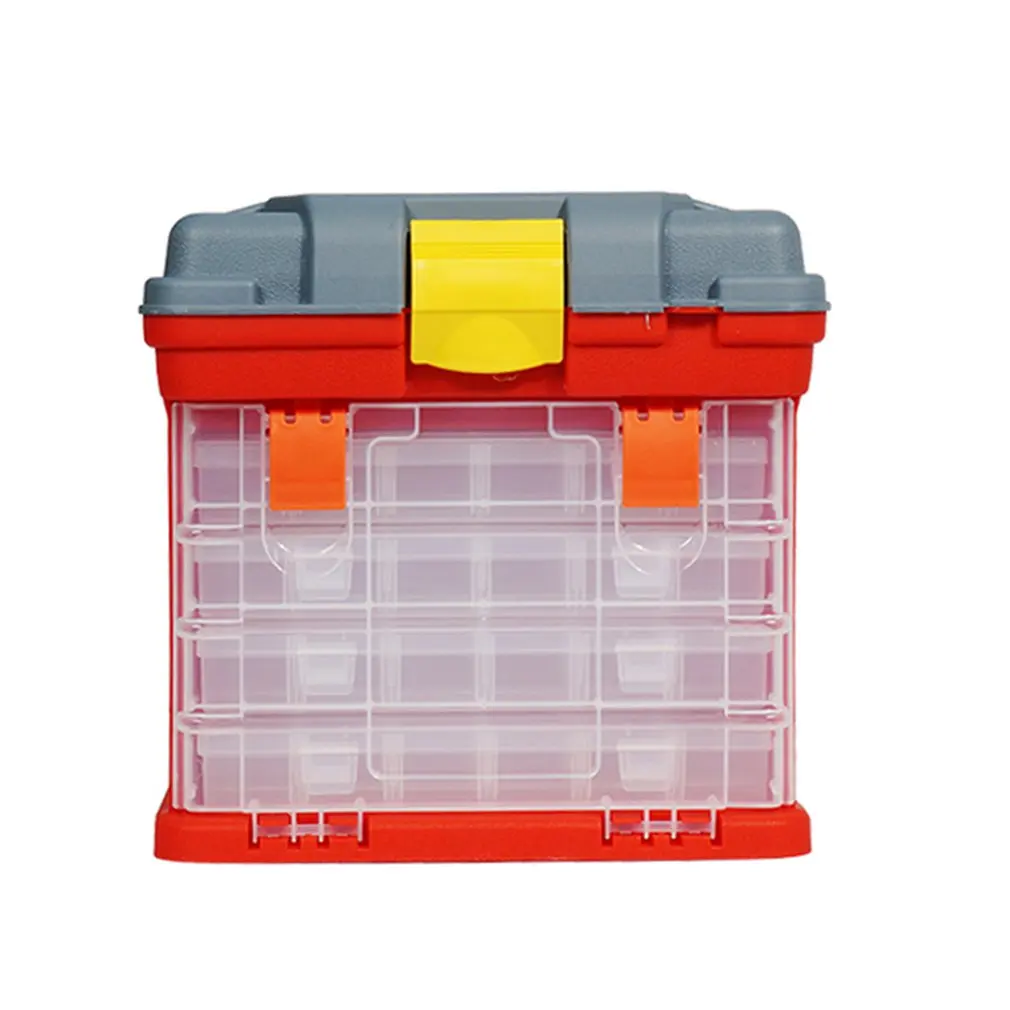 Compartment Slots Cells Portable Tool Box Electronic Parts Screw Beads Ring Jewelry Plastic Storage Box Container Holder
Compartment Slots Cells Portable Tool Box Electronic Parts Screw Beads Ring Jewelry Plastic Storage Box Container Holder