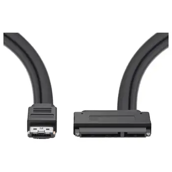 Power Esata (eSATAp) to Sata Cable Dual Power USB 12V 5V Combo to 22 Pin (7Pin + 15Pin)For 2.5 inch 3.5 inch HDD
Power Esata (eSATAp) to Sata Cable Dual Power USB 12V 5V Combo to 22 Pin (7Pin + 15Pin)For 2.5 inch 3.5 inch HDD