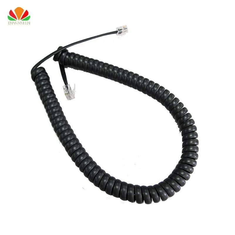 85cm Long Telephone Cord Straighten 5m Microphone Receiver Line RJ22 4P4C Connector Copper Wire Phone Volume Curve Handset Cable
85cm Long Telephone Cord Straighten 5m Microphone Receiver Line RJ22 4P4C Connector Copper Wire Phone Volume Curve Handset Cable
