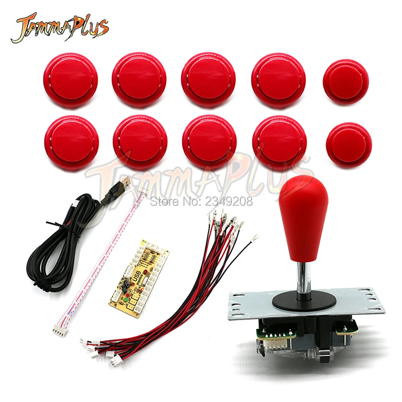 DIY Arcade Joystick Kits For 2 Player PC Computer Games To Arcade Joystick Buttons Zero delay controller for PC & Raspberry Pi
DIY Arcade Joystick Kits For 2 Player PC Computer Games To Arcade Joystick Buttons Zero delay controller for PC & Raspberry Pi
