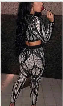 Female Celebrity Black Long Sleeve 2 Pieces Set Bodycon Rayon Bandage Set High Quality Night Club Party Set
Female Celebrity Black Long Sleeve 2 Pieces Set Bodycon Rayon Bandage Set High Quality Night Club Party Set
