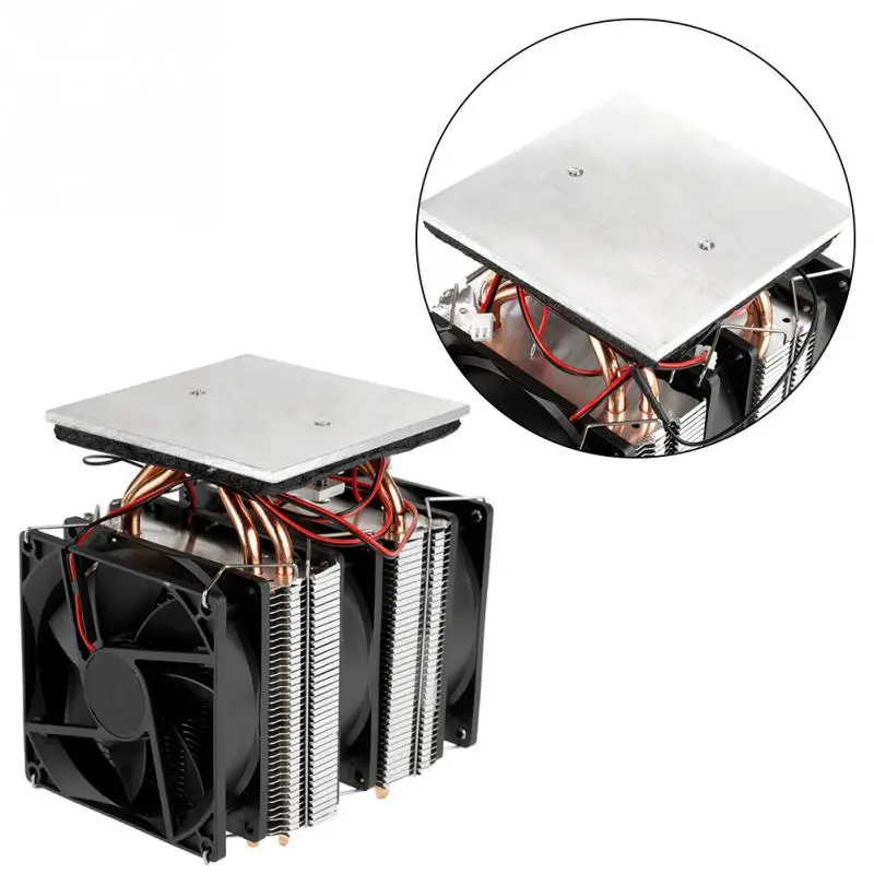 Semiconductor Refrigeration Cooling Device Thermoelectric Cooler 12V 10A DIY Mini Fridge For Home Office New
Semiconductor Refrigeration Cooling Device Thermoelectric Cooler 12V 10A DIY Mini Fridge For Home Office New