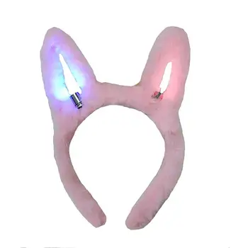 Random Color Cute Ears Rabbit Plush Luminous Ears Christmas Head Hoop Party Halloween Props Easter Costume Cosplay For Holiday
Random Color Cute Ears Rabbit Plush Luminous Ears Christmas Head Hoop Party Halloween Props Easter Costume Cosplay For Holiday