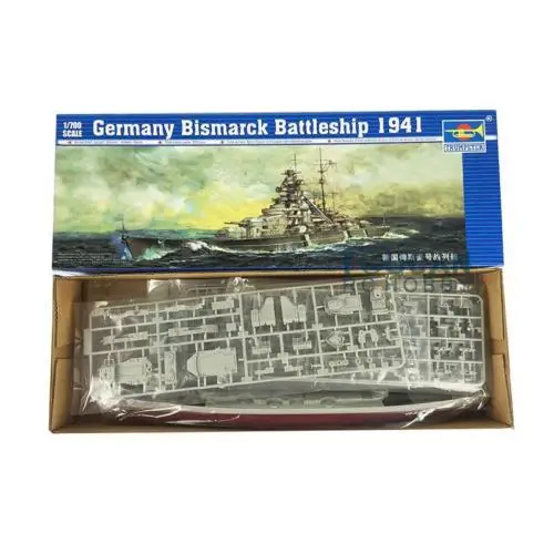 Trumpeter 05711 1/700 Germany Bismarck Class Battleship Static Warship Kit Model
Trumpeter 05711 1/700 Germany Bismarck Class Battleship Static Warship Kit Model